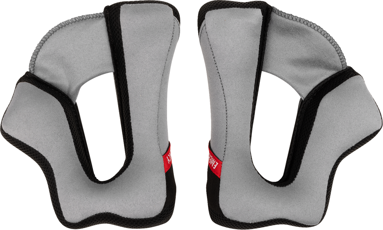 THOR Reflex Sport Cheek Pads - Gray/Black - XS 0134 - 3992 - Kelly Motorsports
