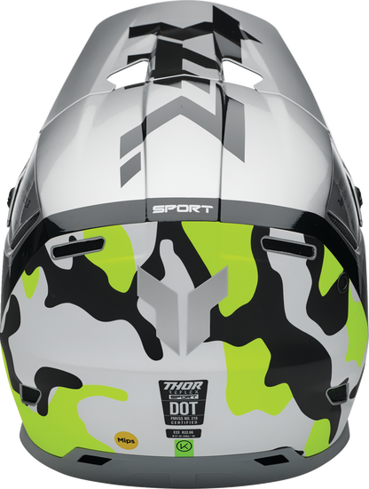 THOR Reflex Sport Helmet Riot MIPS® Gray/Acid XS - Part 0110 - 8769 - Kelly Motorsports