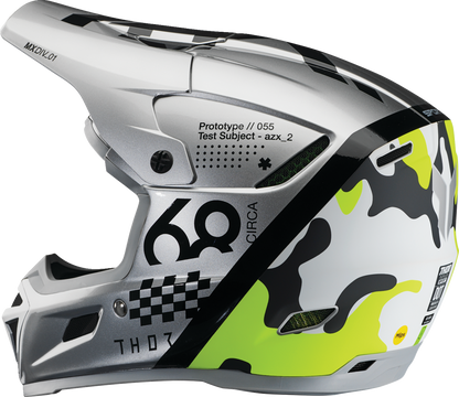 THOR Reflex Sport Helmet Riot MIPS® Gray/Acid XS - Part 0110 - 8769 - Kelly Motorsports