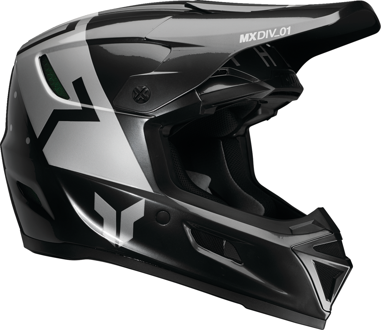 THOR Reflex Sport Helmet Rogue MIPS® Charcoal/Silver Small - Part 0110 - 8794 - Kelly Motorsports