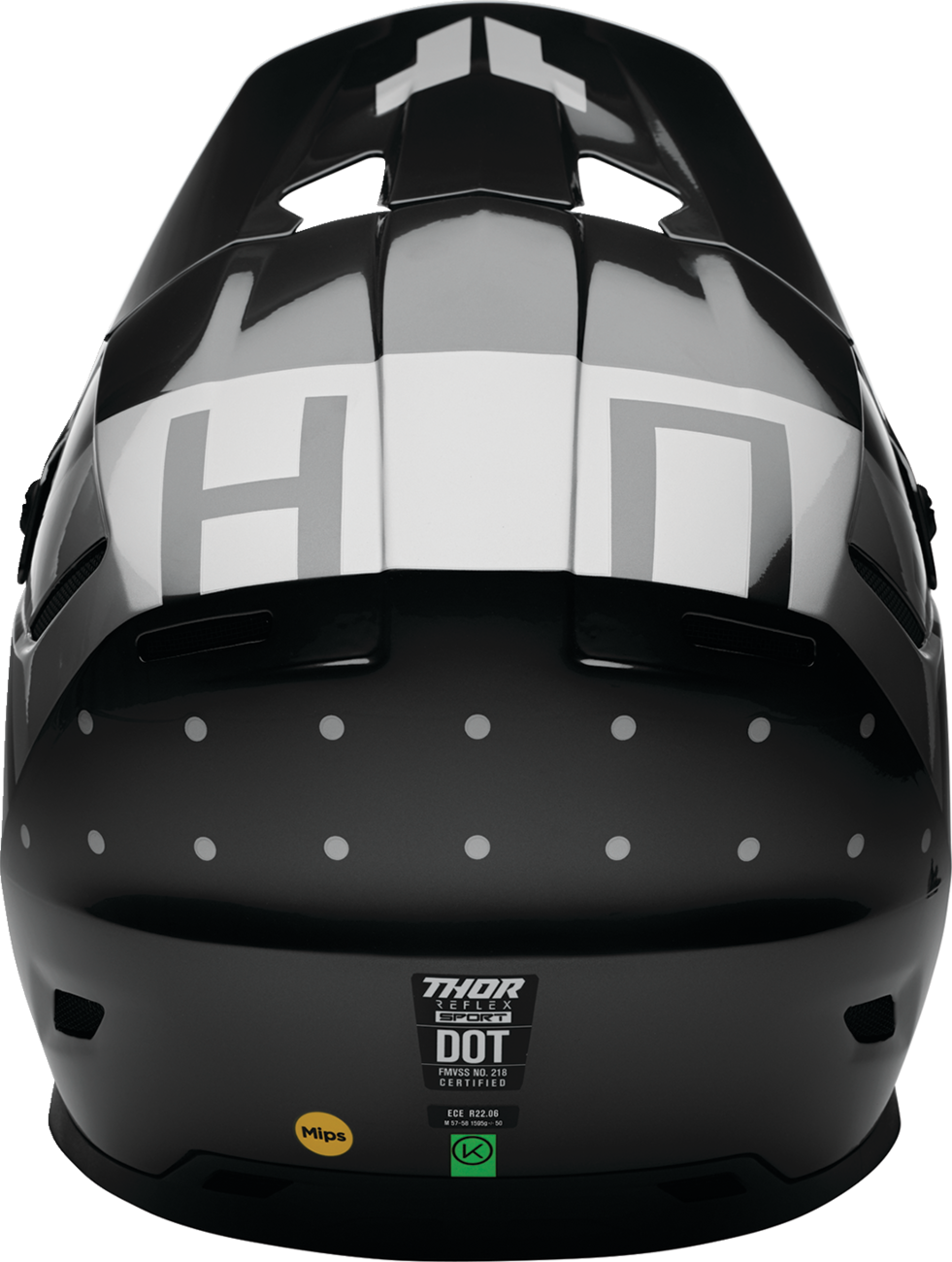 THOR Reflex Sport Helmet Rogue MIPS® Charcoal/Silver Small - Part 0110 - 8794 - Kelly Motorsports