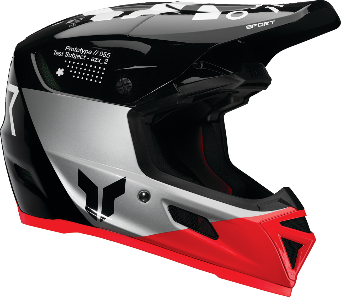 THOR Reflex Sport Helmet Strike MIPS® Black/Red XS - Part 0110 - 8781 - Kelly Motorsports