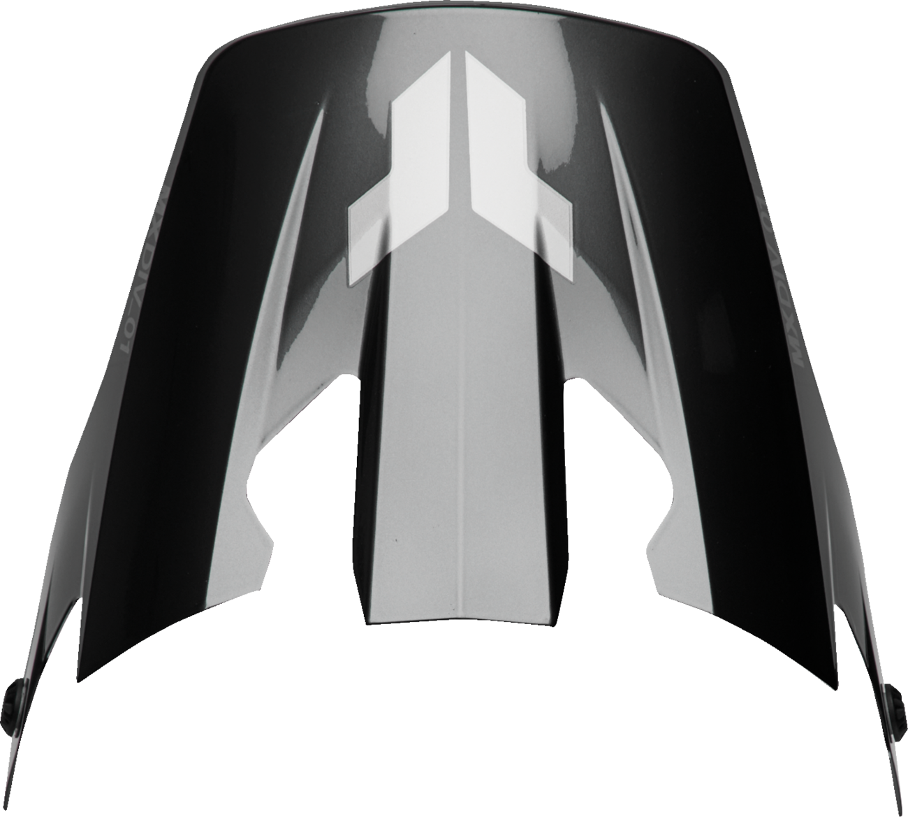 THOR Reflex Sport Visor - Rogue Charcoal/Silver (Part Number 0132 - 1832) - Kelly Motorsports