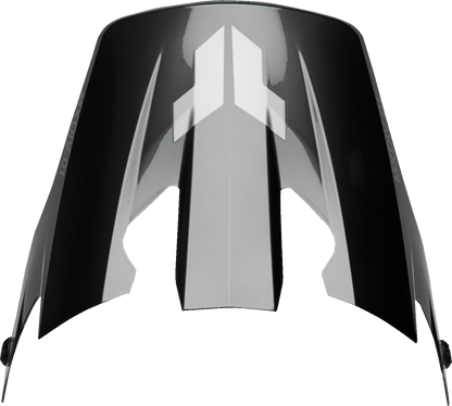 THOR Reflex Sport Visor - Rogue Charcoal/Silver (Part Number 0132 - 1832) - Kelly Motorsports