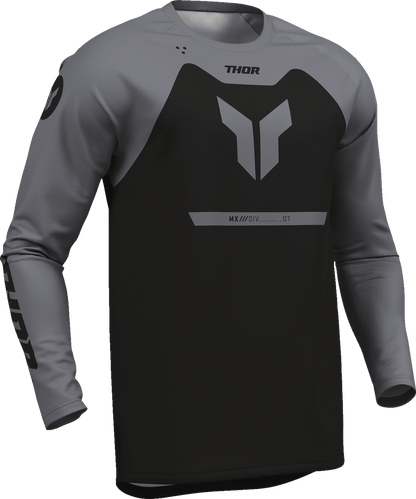 THOR Ridemode Menace Jersey - Black, Size XL - Part Number 2910-8716 - Kelly Motorsports