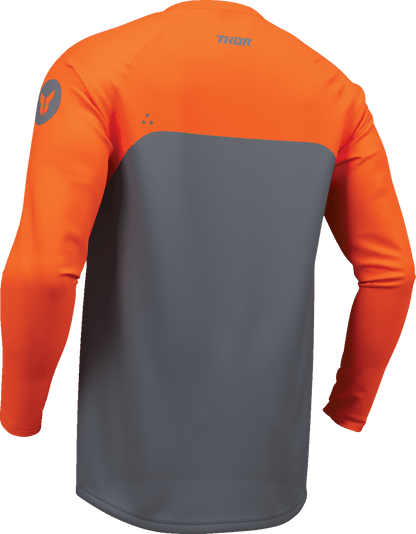 THOR Ridemode Menace Jersey - Charcoal, Medium - Part Number 2910-8721 - Kelly Motorsports