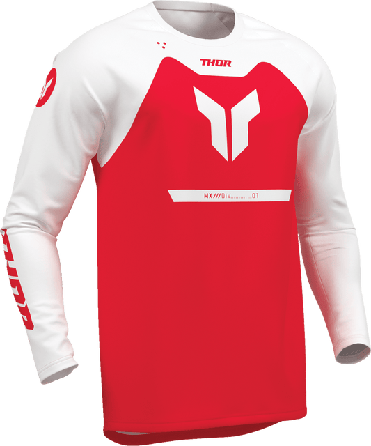 THOR Ridemode Menace Jersey - Red - 4XL (Part No. 2910-8712) - Kelly Motorsports