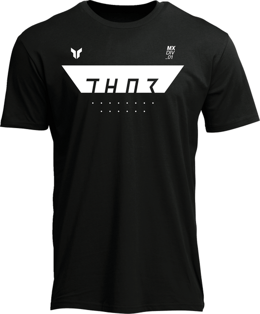 THOR Rogue T-Shirt – Black, Small – 100% Cotton, Part Number 3030-25072 - Kelly Motorsports