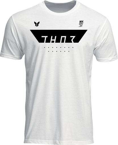 THOR Rogue T-Shirt - White - 2XL by THOR, Part Number 3030-24611 - Kelly Motorsports
