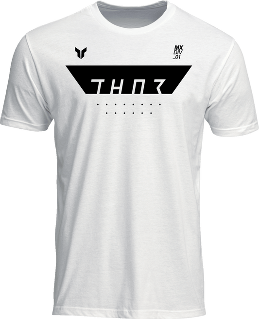 THOR Rogue T-Shirt - White - 2XL by THOR, Part Number 3030-24611 - Kelly Motorsports