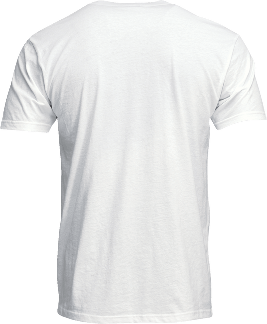THOR Rogue T-Shirt - White - 2XL by THOR, Part Number 3030-24611 - Kelly Motorsports