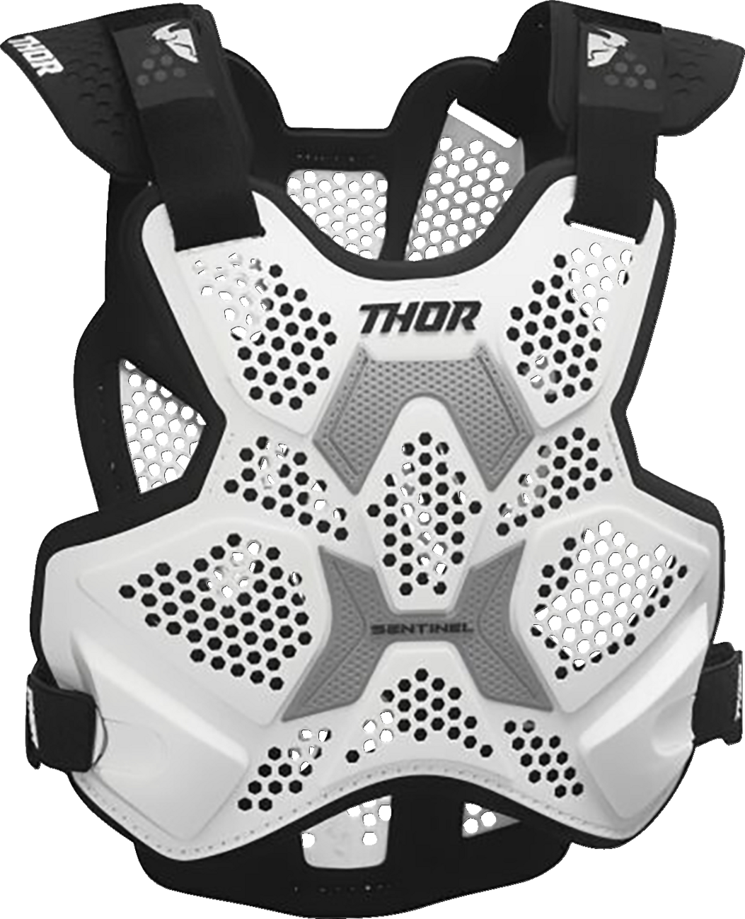 THOR Sentinel LTD Guard White XS/S (Part Number 27011331) - Kelly Motorsports