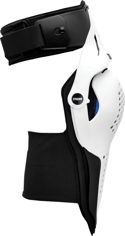 THOR Sentinel LTD Knee Guards - White, Size L/XL - Part 2704 - 0612 - Kelly Motorsports