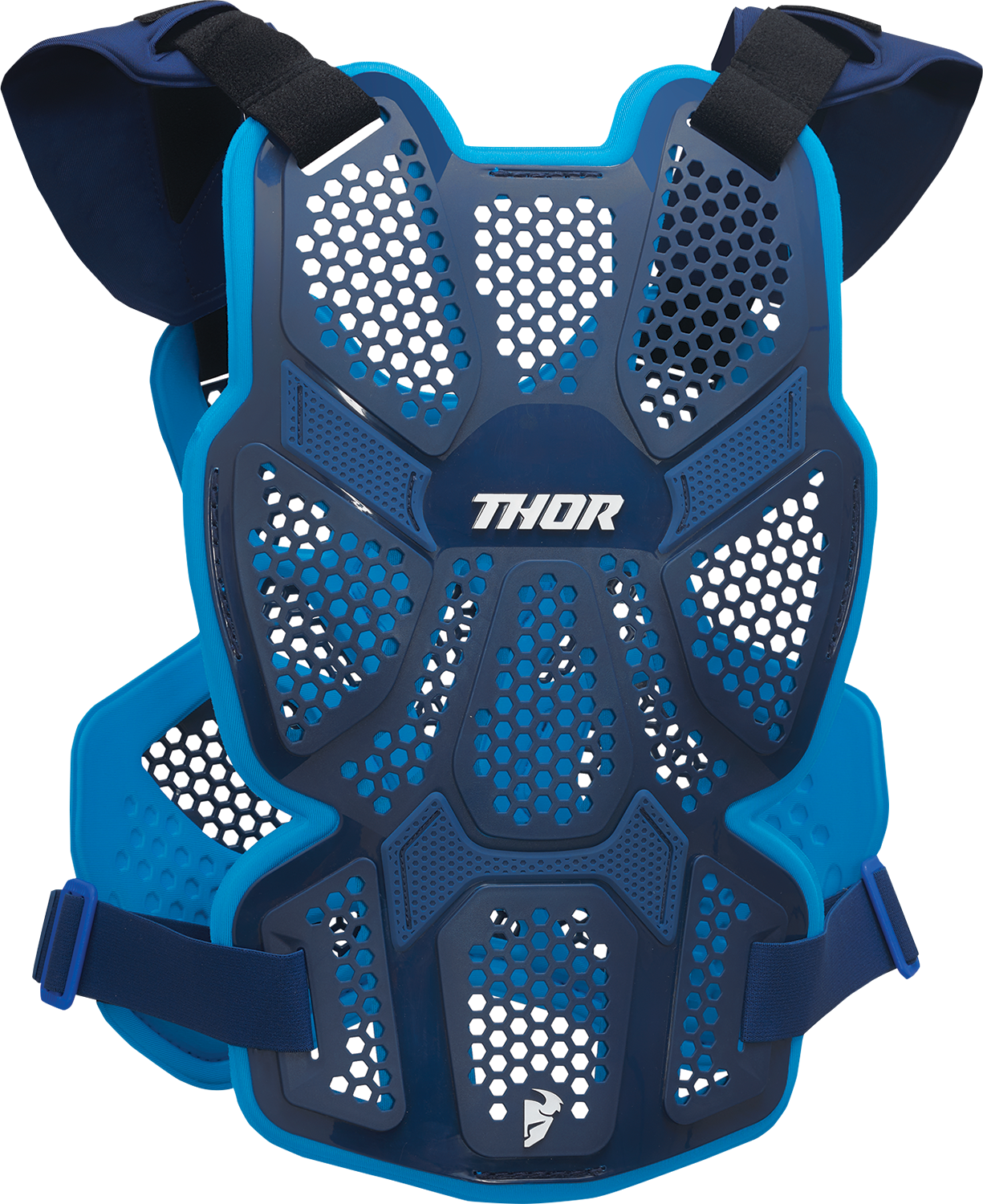 THOR Sentinel LTD Roost Guard Navy XS/S - Lightweight, Adjustable Protection for Riders 120 - 185 lbs - Kelly Motorsports