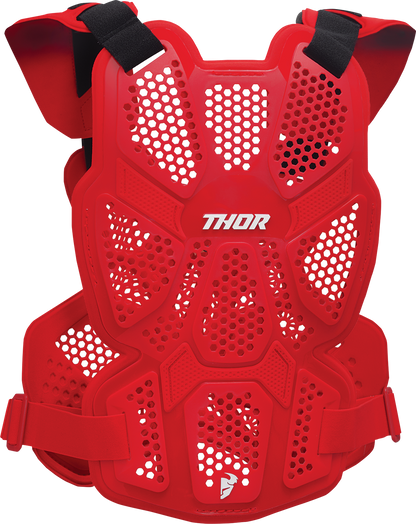 THOR Sentinel LTD Roost Guard XL/2XL by THOR - Red, Part Number 2701 - 1207 - Kelly Motorsports