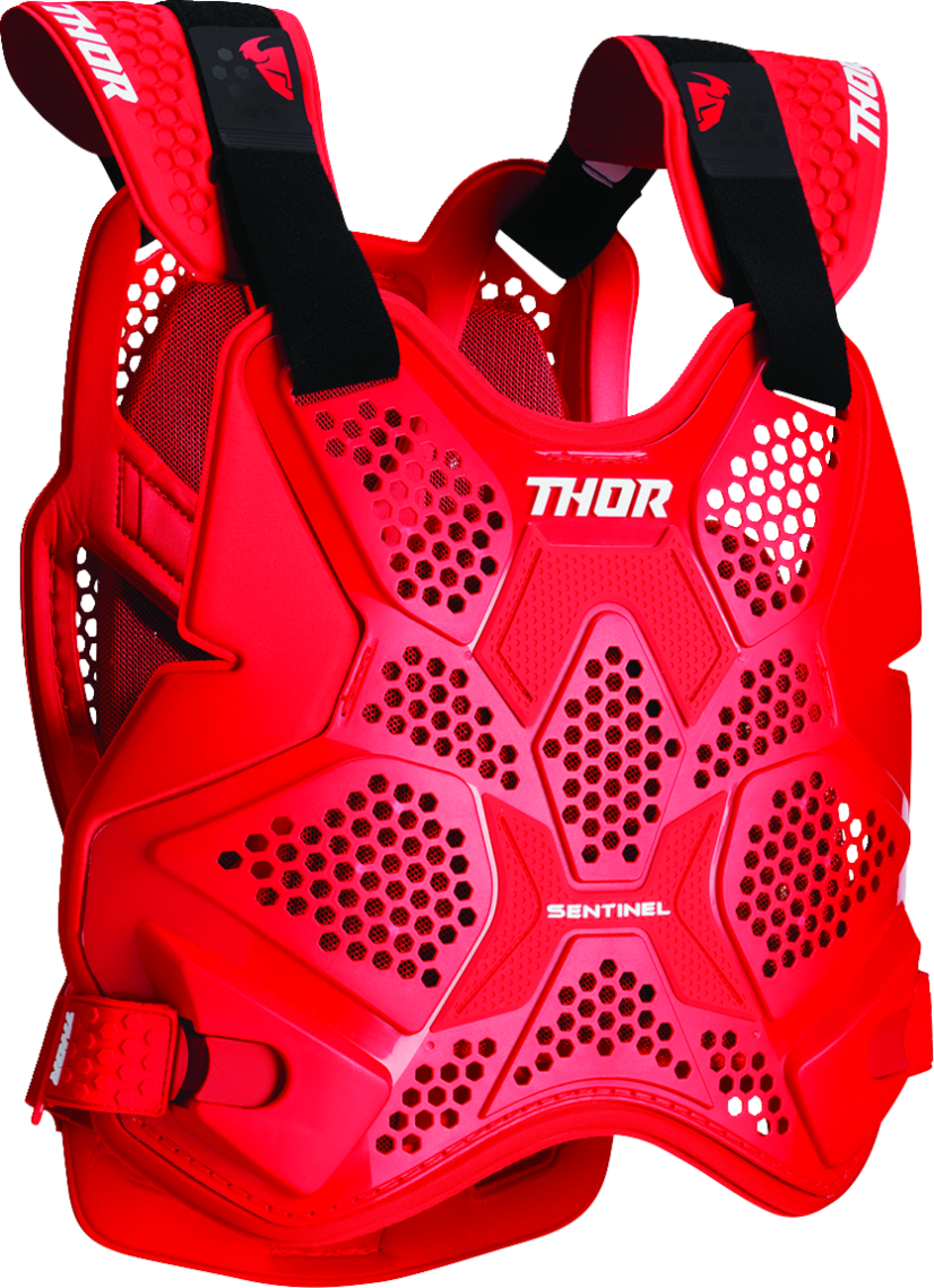 THOR Sentinel Pro Guard M/L by THOR - Red, Part Number 2701 - 1309 - Kelly Motorsports