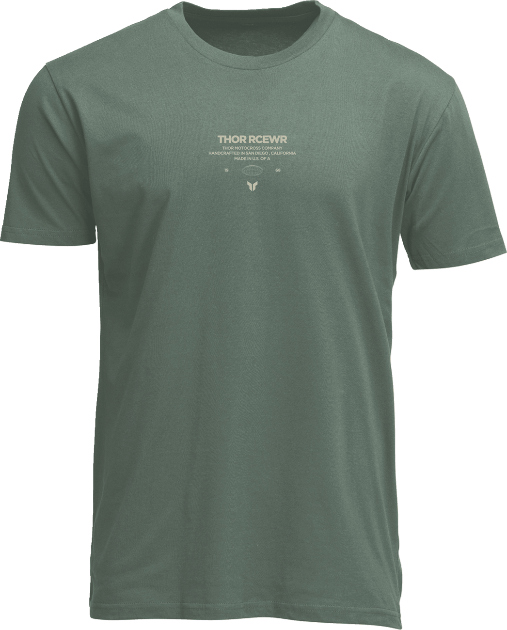 THOR Signature T-Shirt - Olive, 2XL - 3030-25136 - Kelly Motorsports