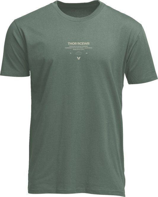 THOR Signature T-Shirt - Olive, 2XL - 3030-25136 - Kelly Motorsports
