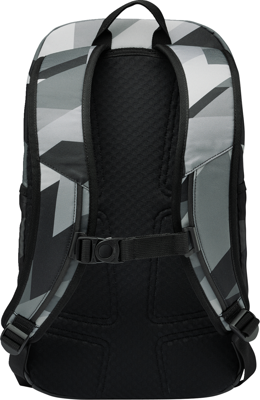 THOR Slam Backpack - Camo/Acid with Water - Resistant Features and Padded Laptop Pocket - Kelly Motorsports