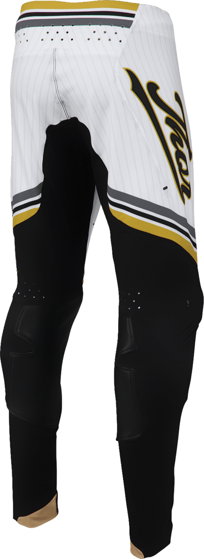 THOR Sportmode Baller Pants – Black/Gold, US 34, Part Number 2901-12406 - Kelly Motorsports