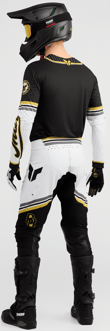 THOR Sportmode Baller Pants – Black/Gold, US 34, Part Number 2901-12406 - Kelly Motorsports