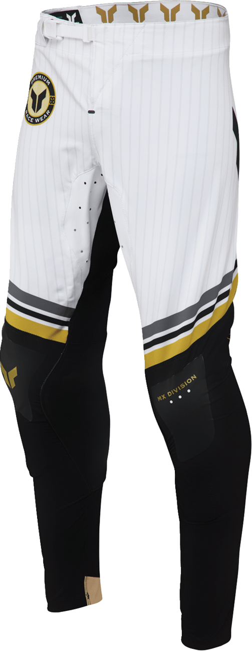 THOR Sportmode Baller Pants - Black/Gold US 36 | Durable Race-Optimized Motorcycle Pants - Kelly Motorsports