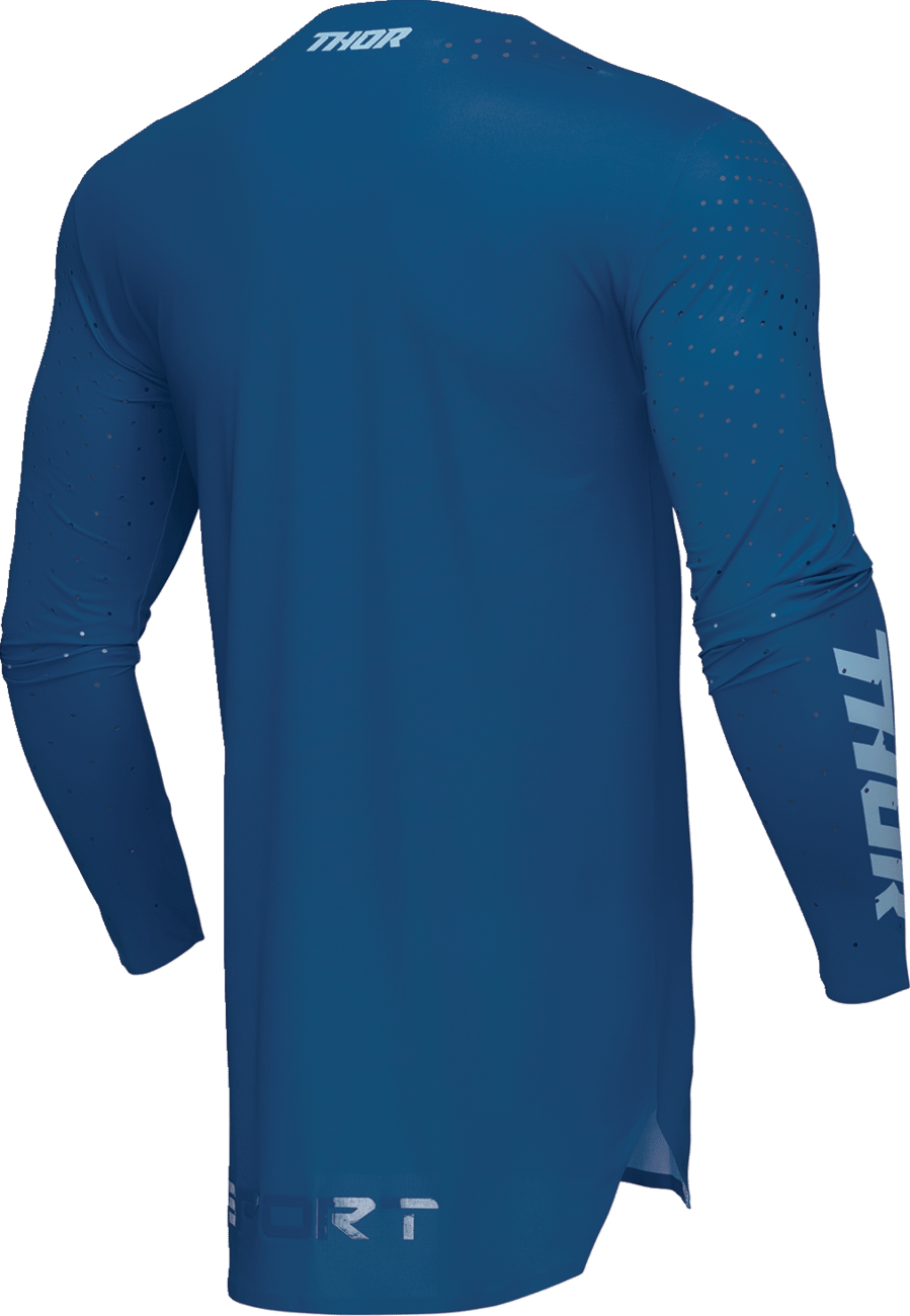 THOR Sportmode Brave Jersey - Blue - Medium (Part Number 2910-8095) - Kelly Motorsports