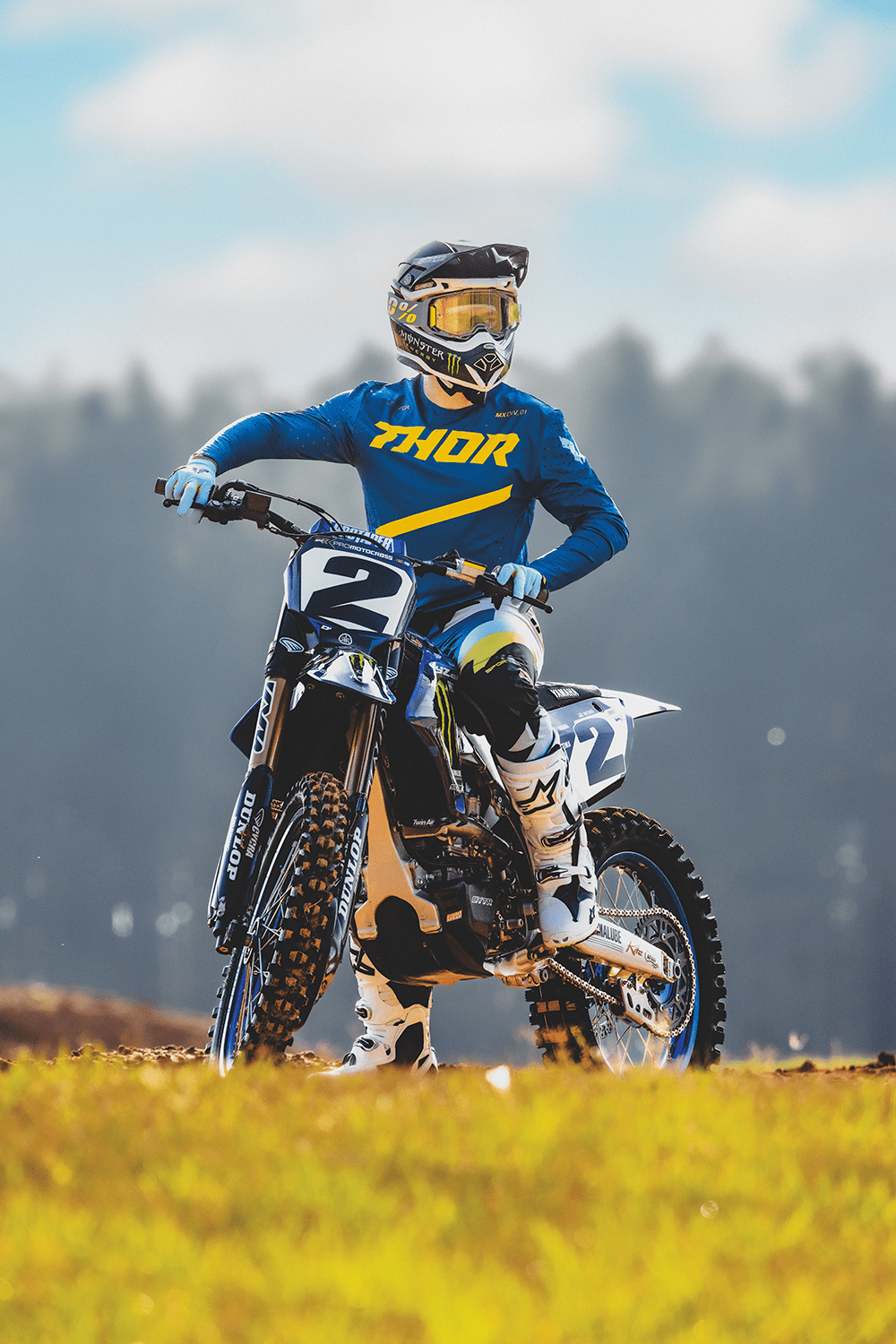 THOR Sportmode Brave Jersey - Blue - Small (Part 2910-8094) - Kelly Motorsports