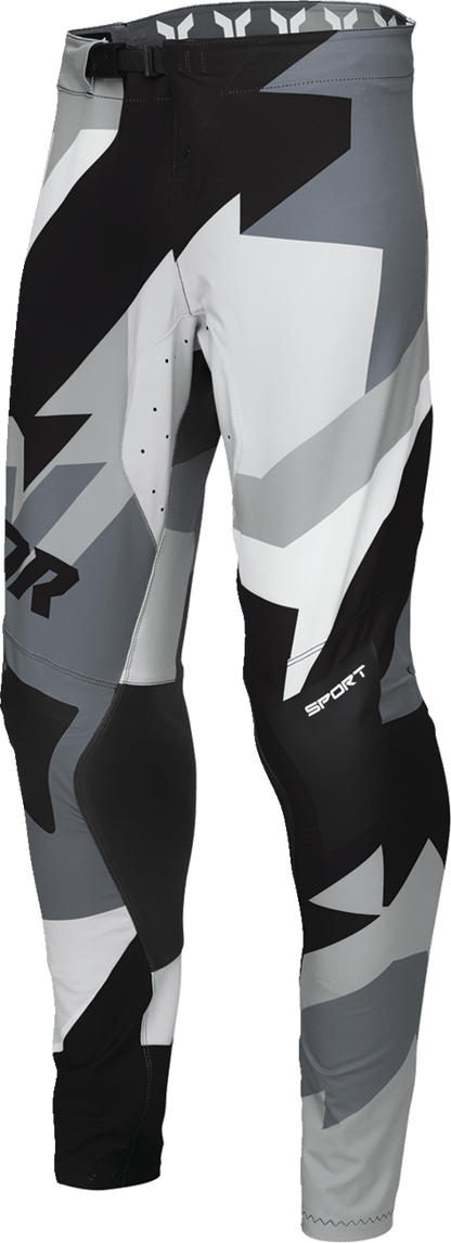 THOR Sportmode Brave Pants - Black US 32 with 4-Way Stretch and Durable Design - Kelly Motorsports