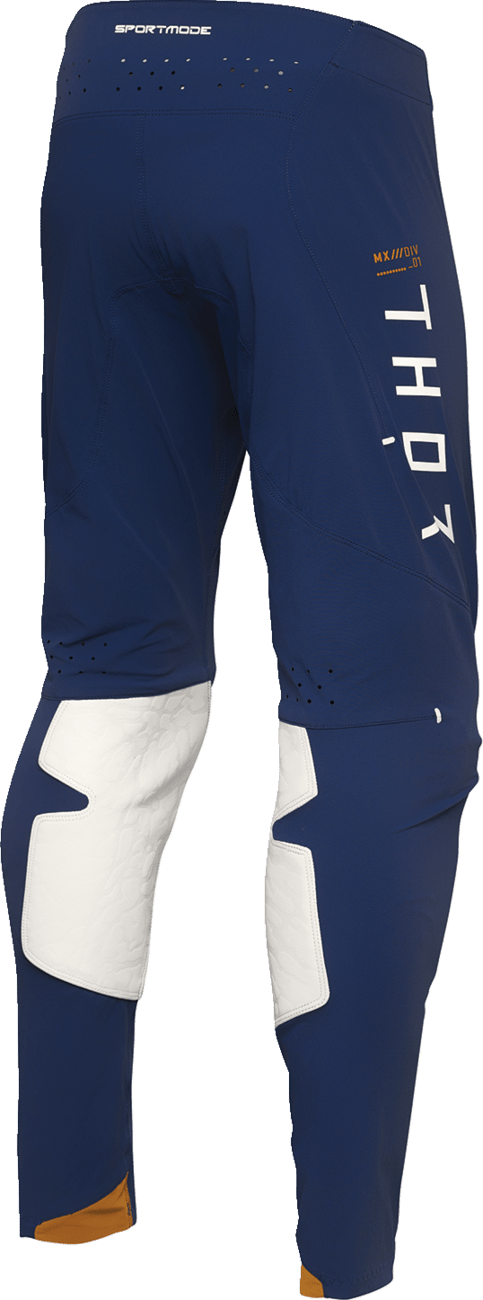 THOR Sportmode Bravo Pants - Navy/White, US 31, Part 2901-11953 - Kelly Motorsports