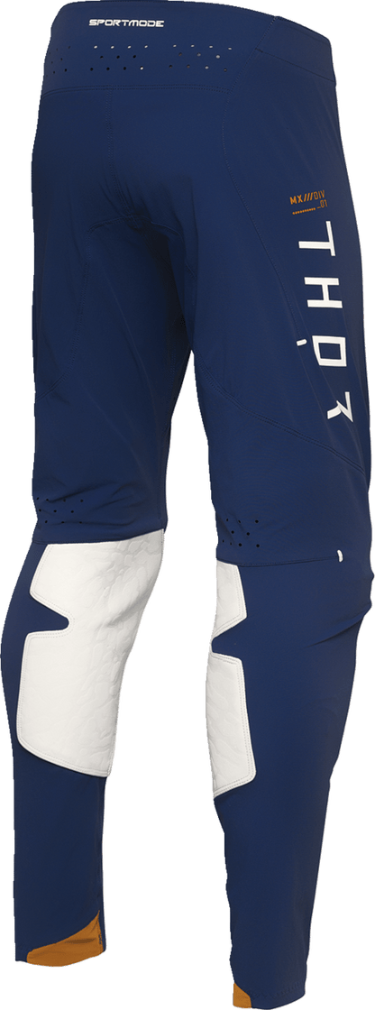THOR Sportmode Bravo Pants - Navy/White, US 31, Part 2901-11953 - Kelly Motorsports