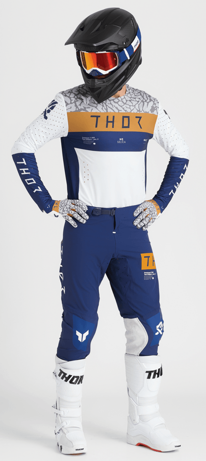 THOR Sportmode Bravo Pants - Navy/White, US 31, Part 2901-11953 - Kelly Motorsports