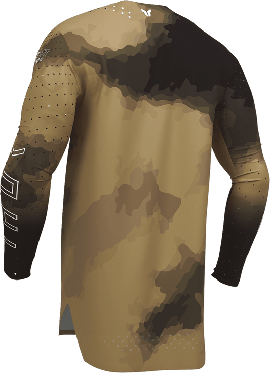 THOR Sportmode Carbon Jersey - Black/Copper, Large - Part Number 2910-8739 - Kelly Motorsports