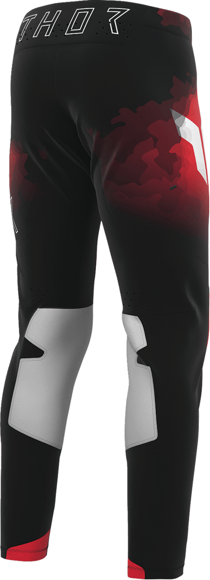 THOR Sportmode Carbon Pants - Black/Red, US 31 - Part No. 2901-12772 - Kelly Motorsports