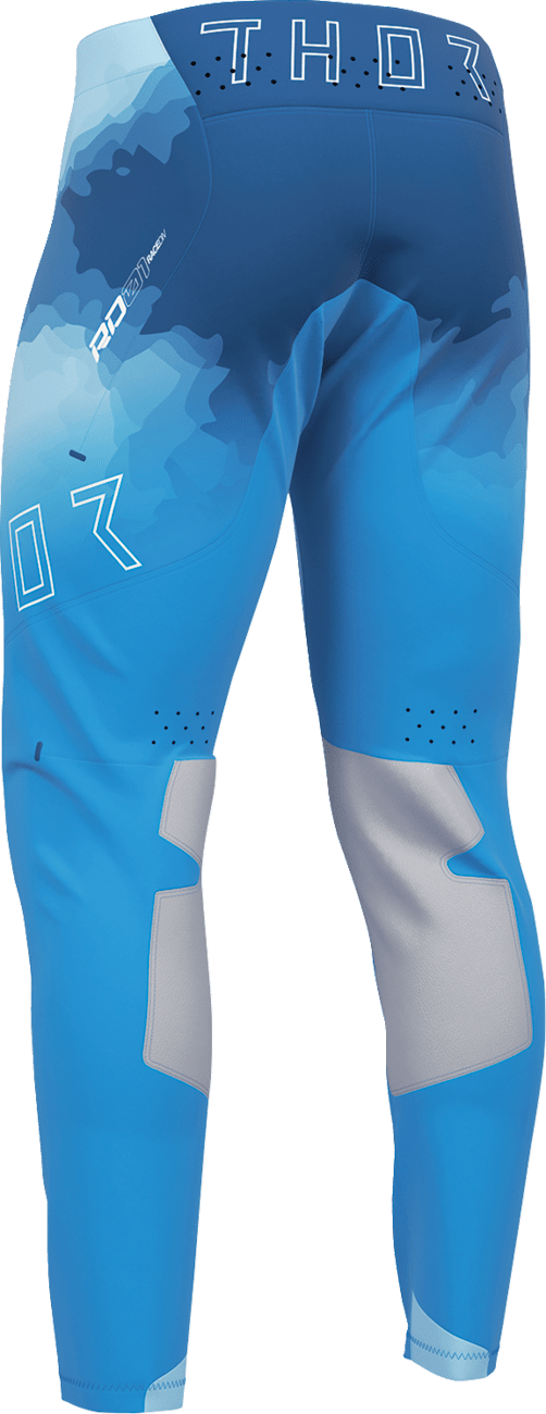 THOR Sportmode Carbon Pants - Electric Blue and Powder Blue - US 29, Part Number 2901-12779 - Kelly Motorsports