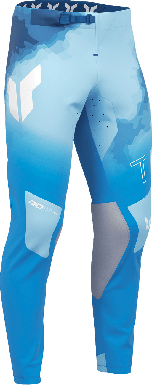 THOR Sportmode Carbon Pants - Electric Blue/Powder Blue US 28 - Part 2901-12778 - Kelly Motorsports
