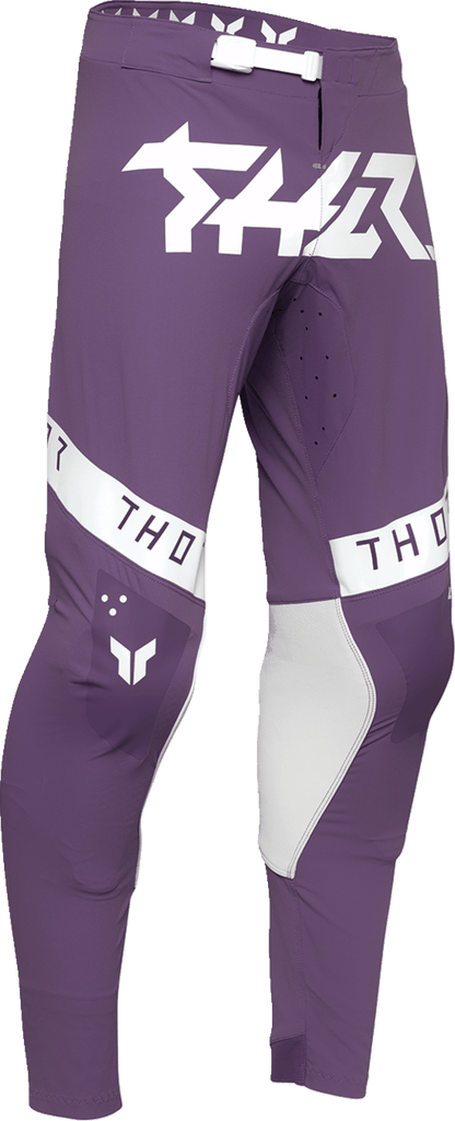 THOR Sportmode Flite Pants - Gray/Purple US 34 - Model 2901-11975 - Kelly Motorsports