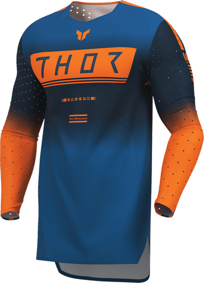 THOR Sportmode Geo Jersey 2XL Midnight Blue - Part Number 2910-8756 - Kelly Motorsports