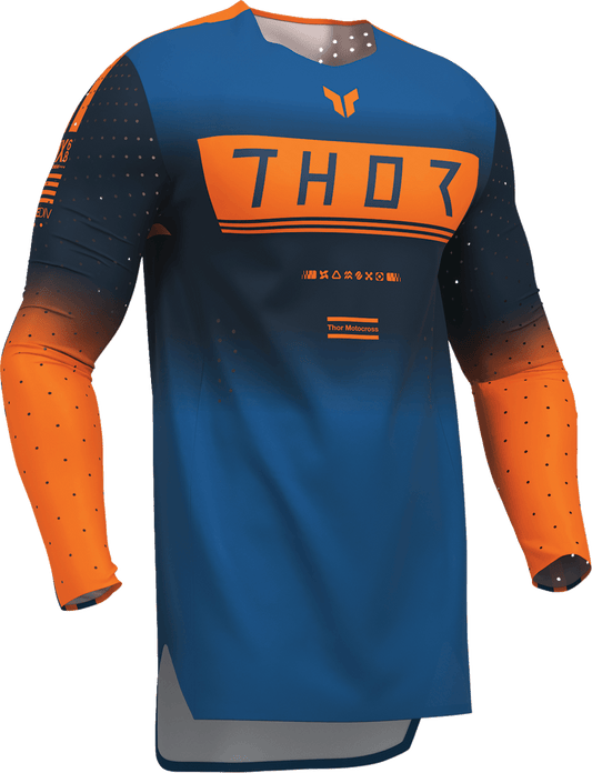 THOR Sportmode Geo Jersey 2XL Midnight Blue - Part Number 2910-8756 - Kelly Motorsports