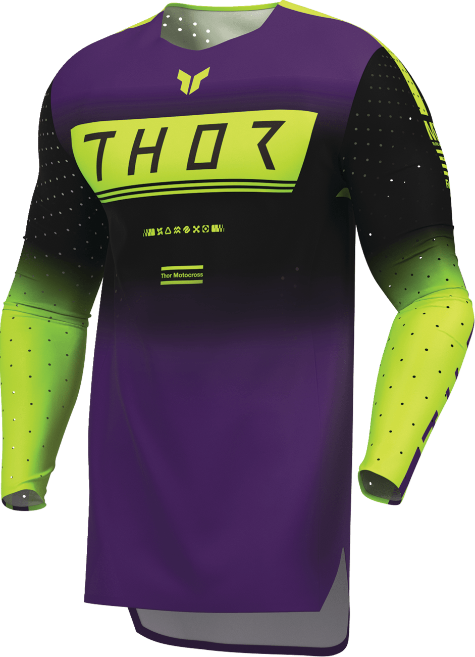 THOR Sportmode Geo Jersey - Black/Purple - Medium 2910-8743 - Kelly Motorsports