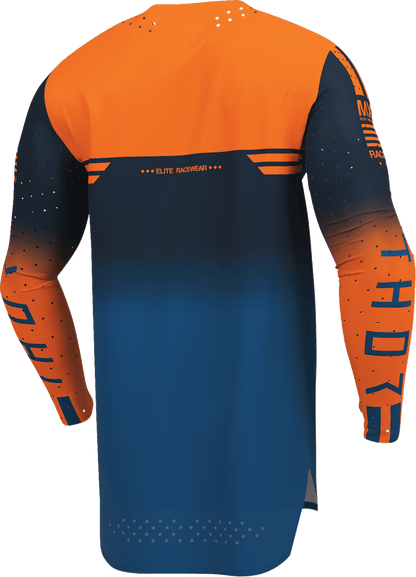 THOR Sportmode Geo Jersey - Midnight/Blue - Small (Part Number 2910-8752) - Kelly Motorsports