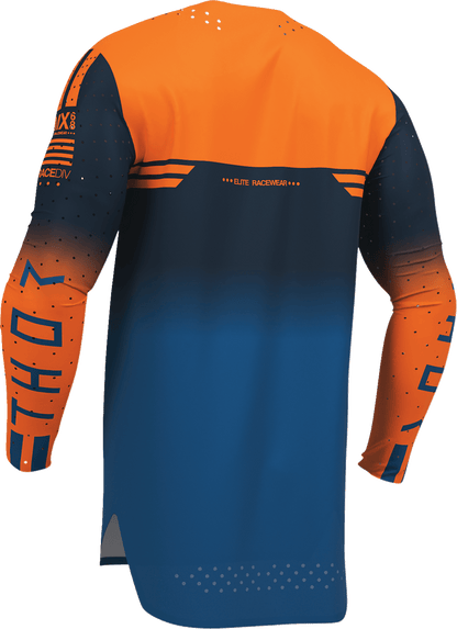 THOR Sportmode Geo Jersey - Midnight/Blue - Small (Part Number 2910-8752) - Kelly Motorsports