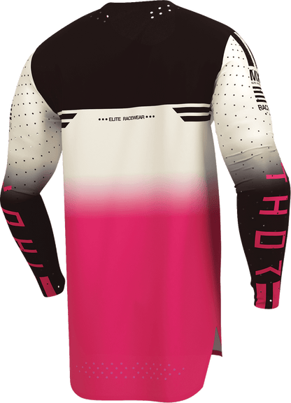 THOR Sportmode Geo Jersey - Vintage White & Pink - Large (Part No. 2910-8759) - Kelly Motorsports