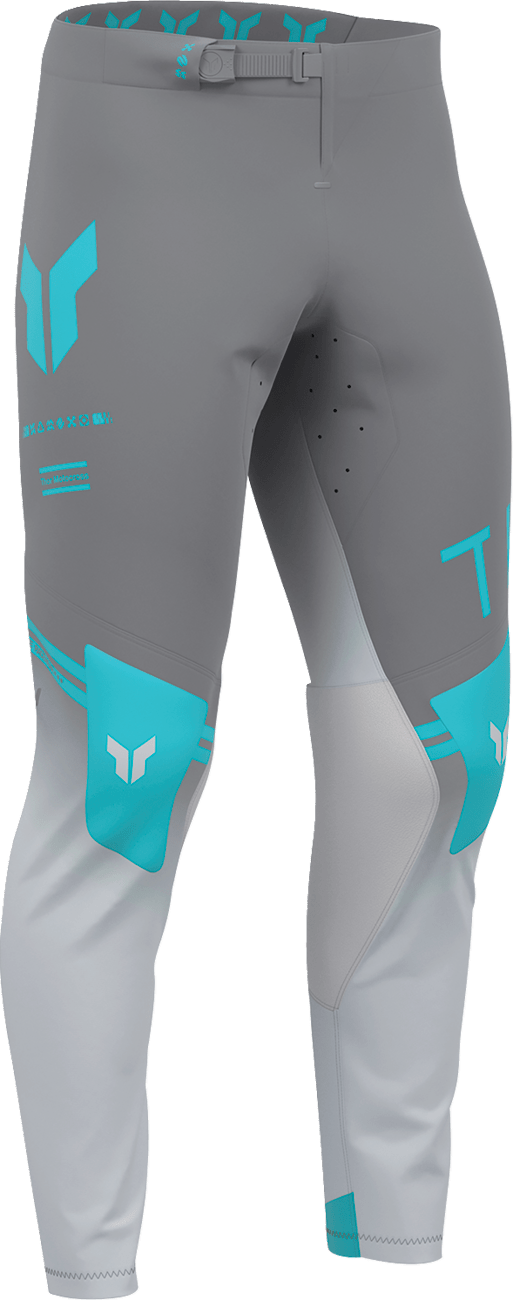THOR Sportmode Geo Pants - Charcoal/Gray - US 28, Part Number 2901-12805 - Kelly Motorsports