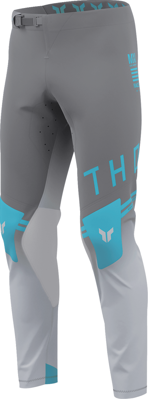 THOR Sportmode Geo Pants - Charcoal/Gray - US 28, Part Number 2901-12805 - Kelly Motorsports