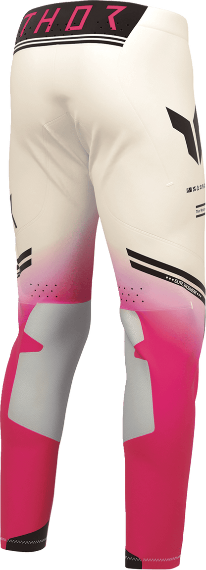 THOR Sportmode Geo Pants - Vintage White/Pink - US 31 (Part No. 2901-12826) - Kelly Motorsports