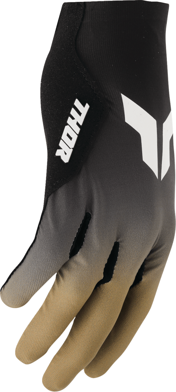 THOR Sportmode Iconic Gloves Black/Copper - Kelly Motorsports