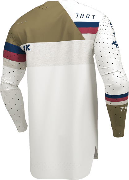 THOR Sportmode League Jersey 2XL White/Copper - Part Number 2910-8368 - Kelly Motorsports