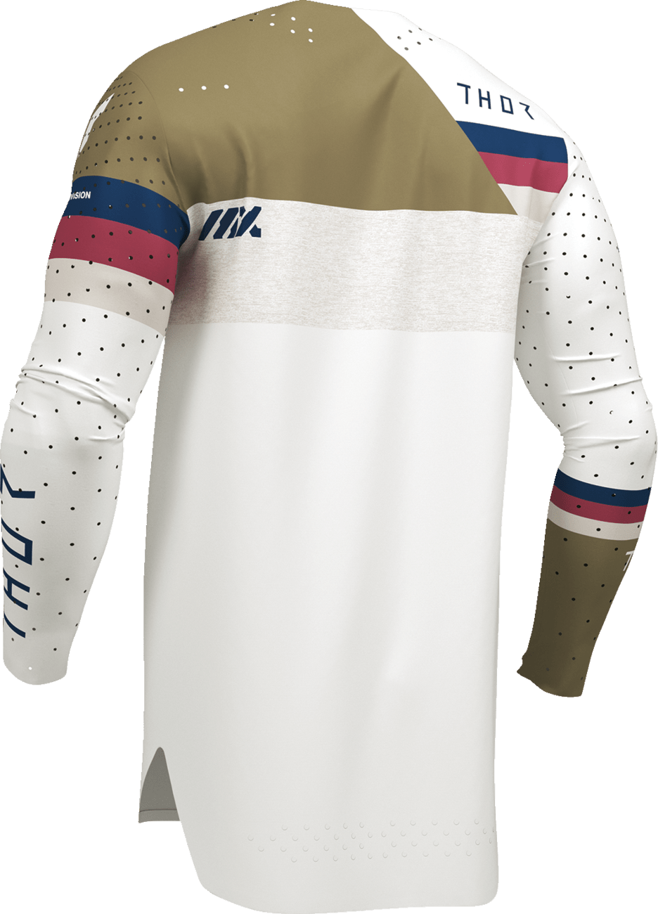 THOR Sportmode League Jersey 2XL White/Copper - Part Number 2910-8368 - Kelly Motorsports
