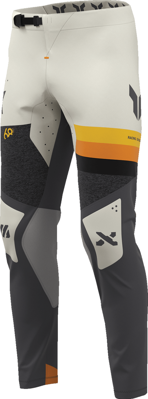 THOR Sportmode League Pants – Charcoal and Vintage White, US 34 – Part Number 2901-12281 - Kelly Motorsports